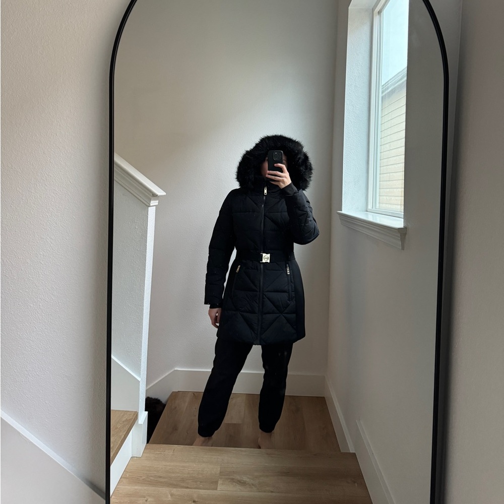Stunning Michael Kors, knee length puffer jacket